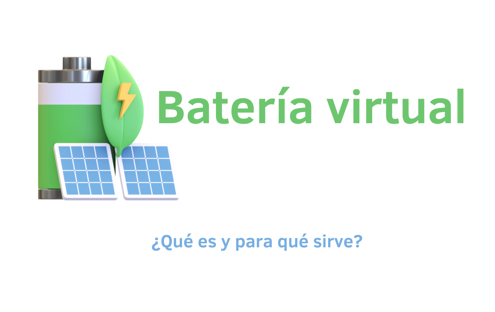  batería virtual sistema solar 